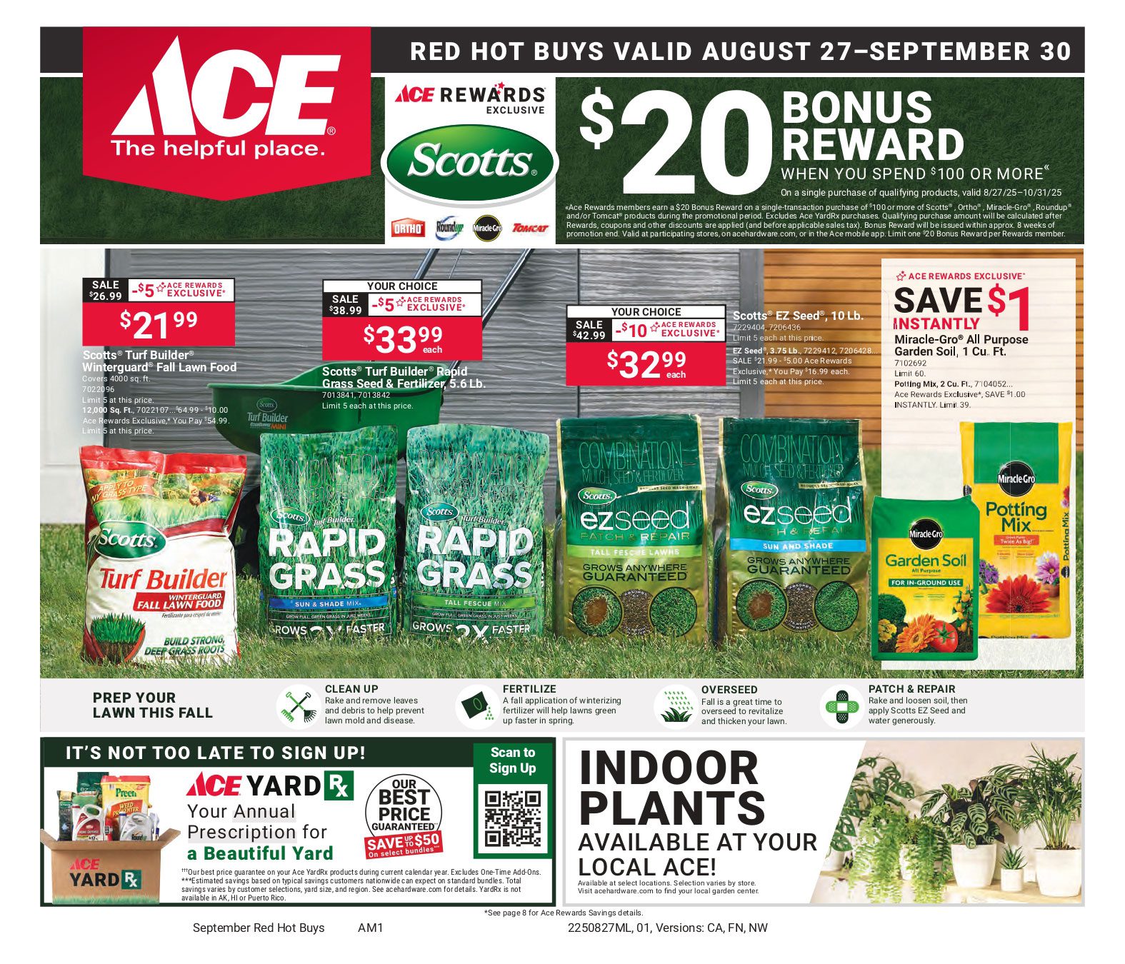 September Red Hot Buys Valid FN page